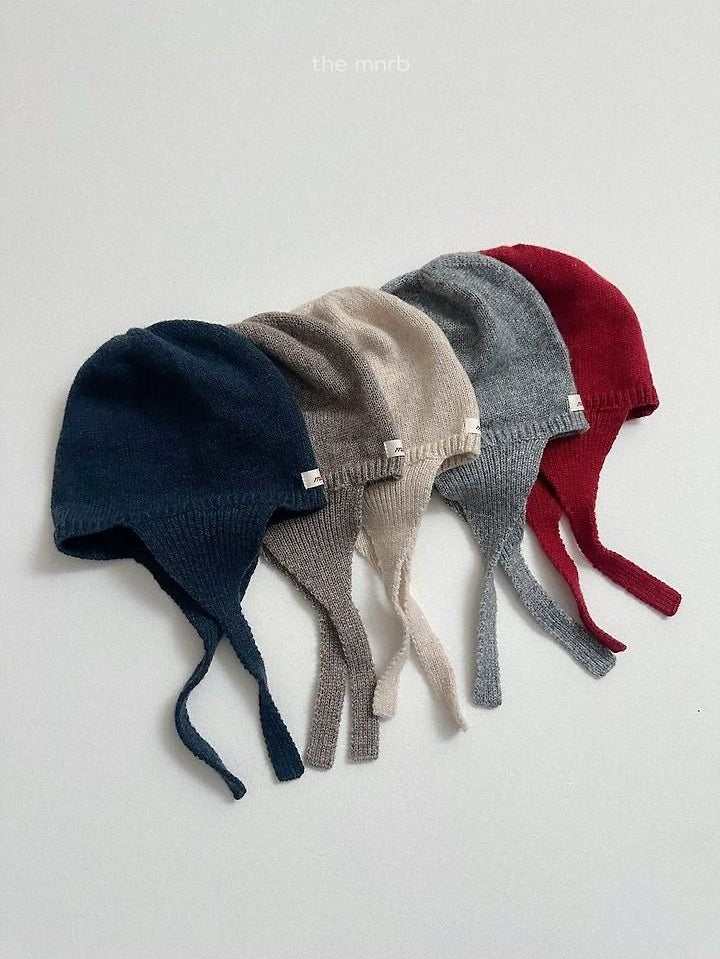 Ear Flap Knit Beanie [minirobe]（2026Winter） 4