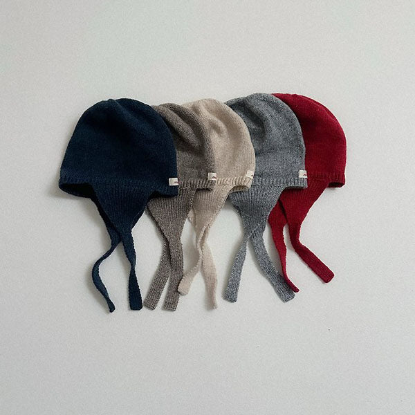 Ear Flap Knit Beanie [minirobe]（2026Winter） 1