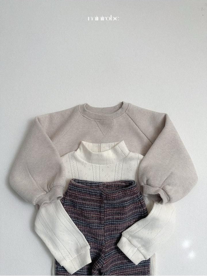 Raglan Round Sweatshirt [minirobe]（2026Winter） 12