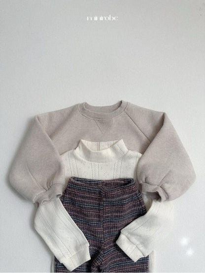 Raglan Round Sweatshirt [minirobe]（2026Winter） 12