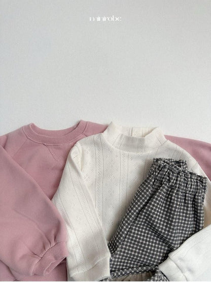 Raglan Round Sweatshirt [minirobe]（2026Winter） 17
