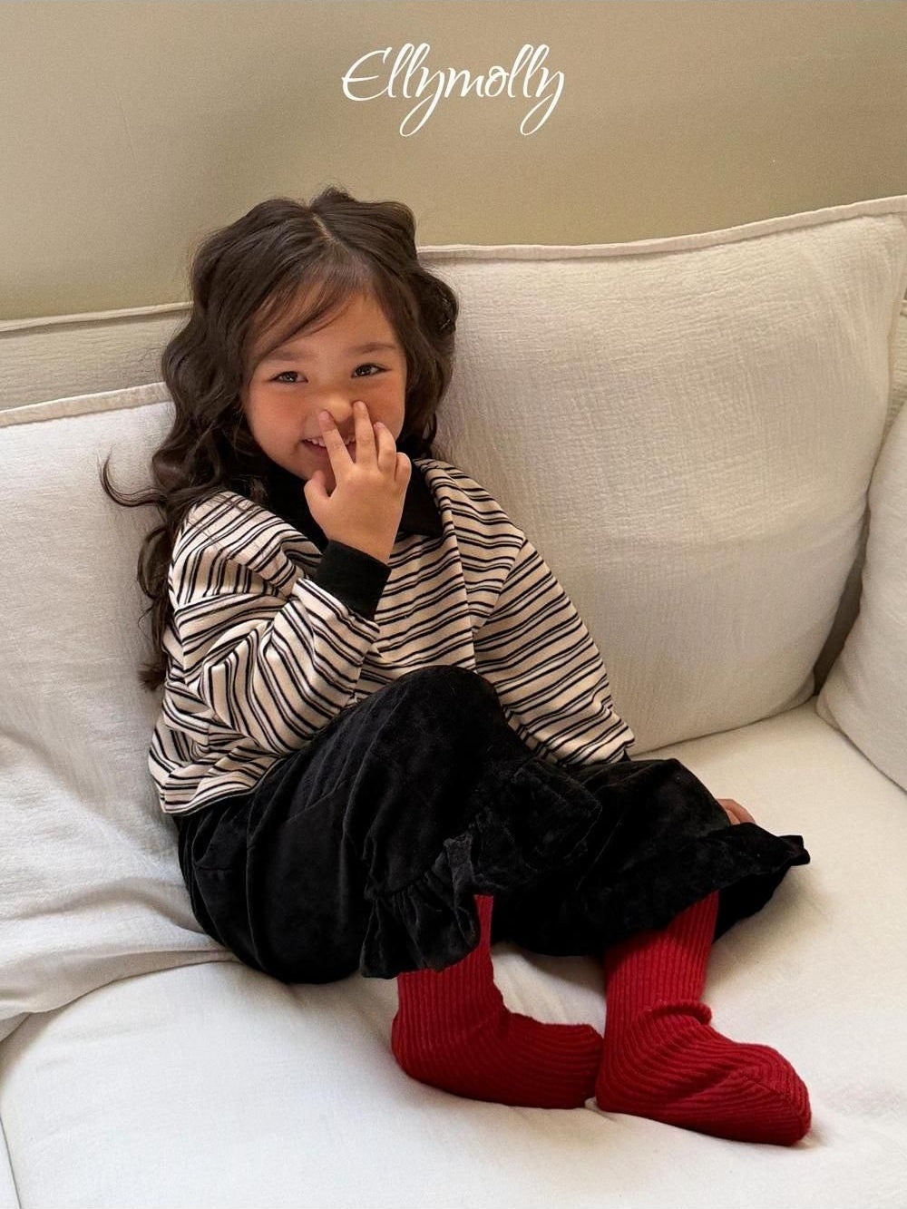 Wool Ribbed Socks [Ellymolly]（2026Winter） 12