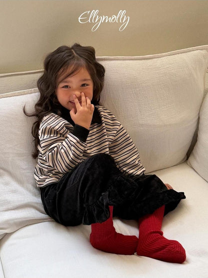 Wool Ribbed Socks [Ellymolly]（2026Winter） 12