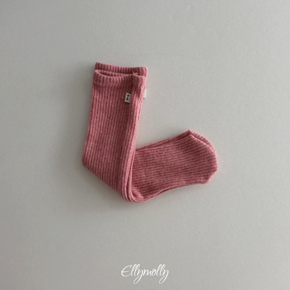 Wool Ribbed Socks [Ellymolly]（2026Winter） 17
