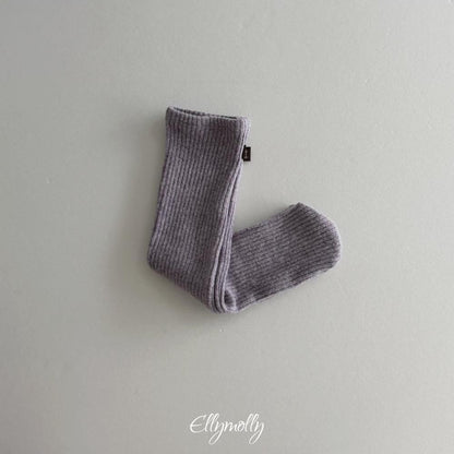 Wool Ribbed Socks [Ellymolly]（2026Winter） 18