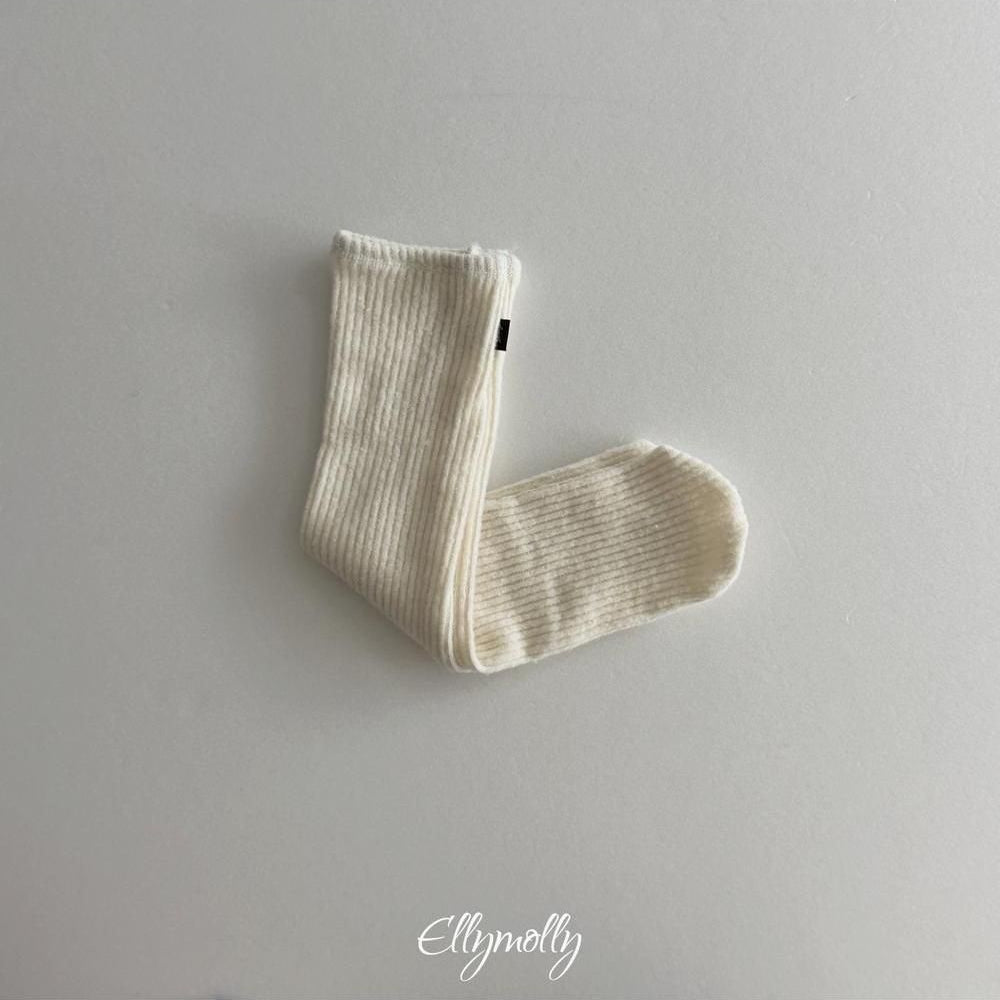 Wool Ribbed Socks [Ellymolly]（2026Winter） 21