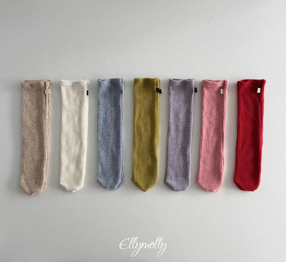 Wool Ribbed Socks [Ellymolly]（2026Winter） 27