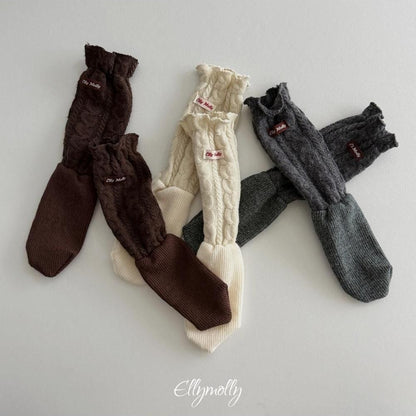 Twist Wool Socks [Ellymolly]（2026Winter） 23