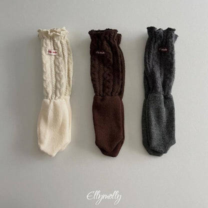Twist Wool Socks [Ellymolly]（2026Winter） 25