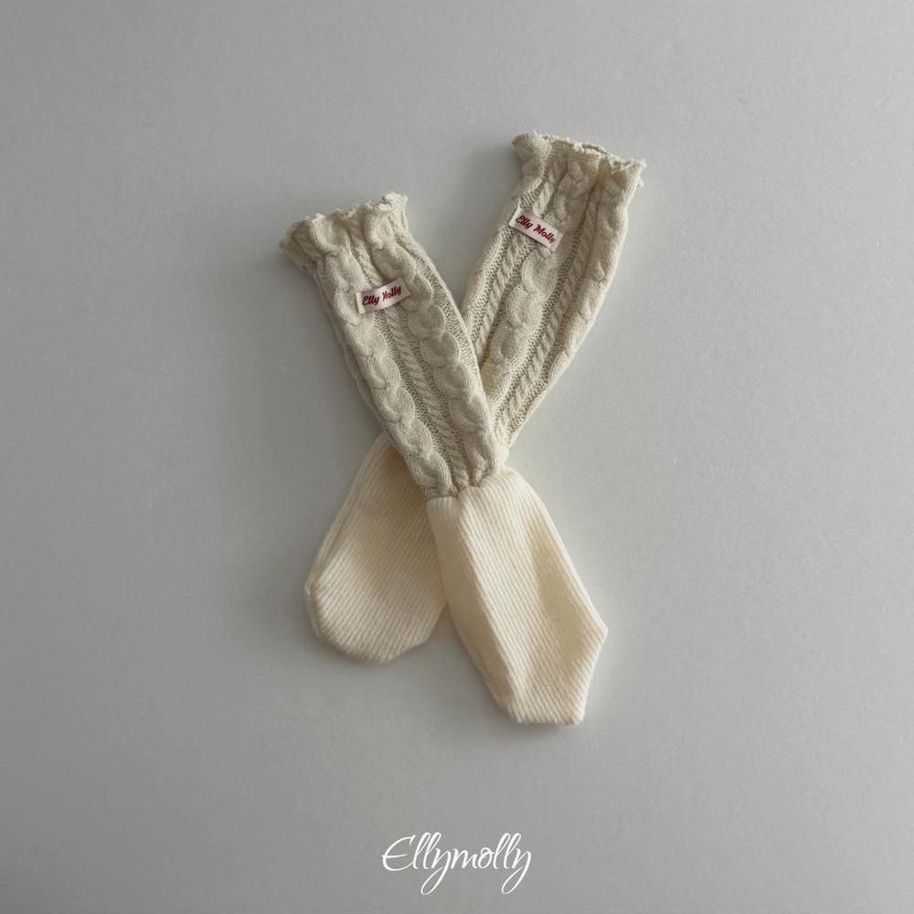 Twist Wool Socks [Ellymolly]（2026Winter） 28