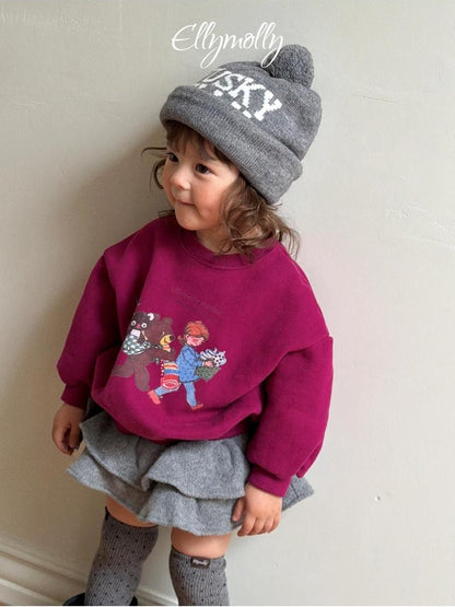 Husky Pompom Beanie [Ellymolly]（2026Winter） 9