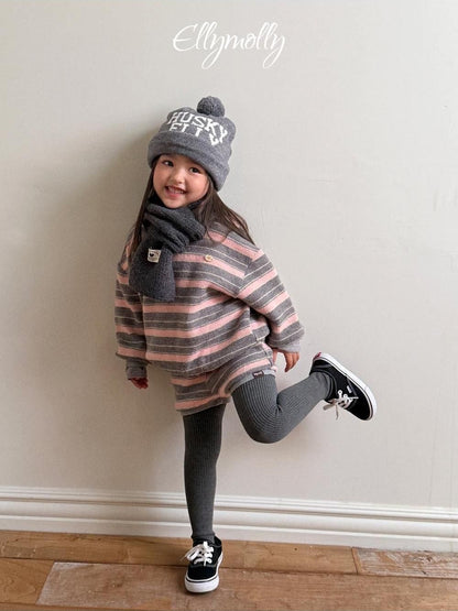Husky Pompom Beanie [Ellymolly]（2026Winter） 15