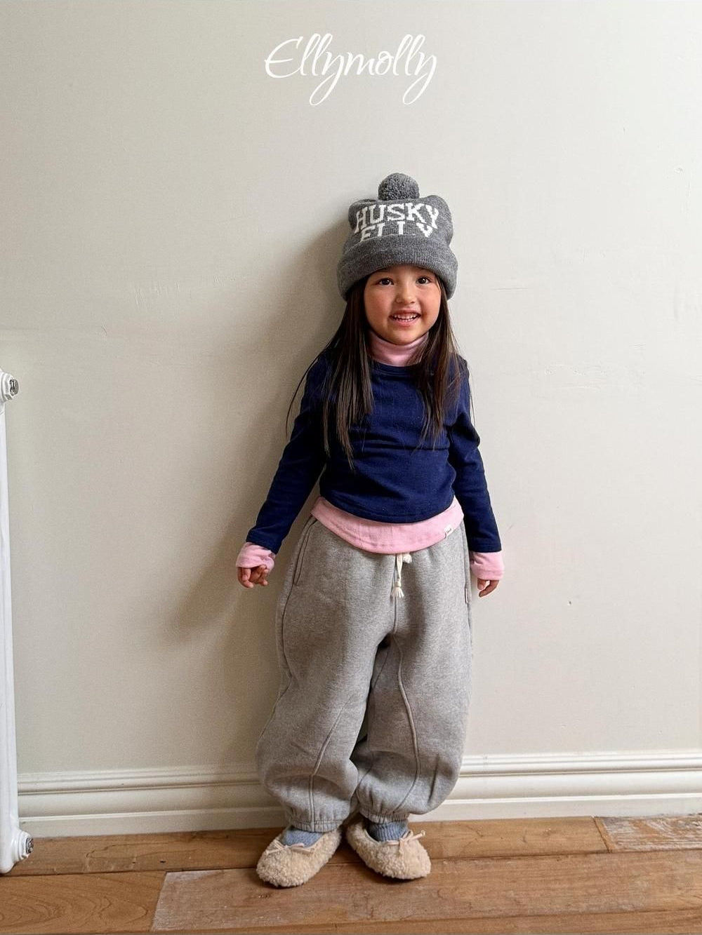 Husky Pompom Beanie [Ellymolly]（2026Winter） 20