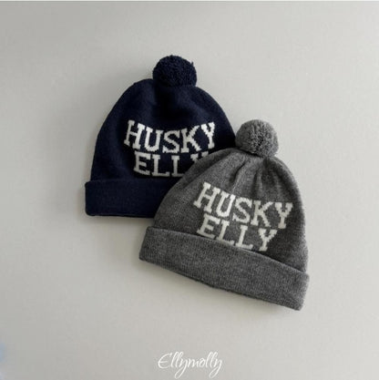 Husky Pompom Beanie [Ellymolly]（2026Winter） 1