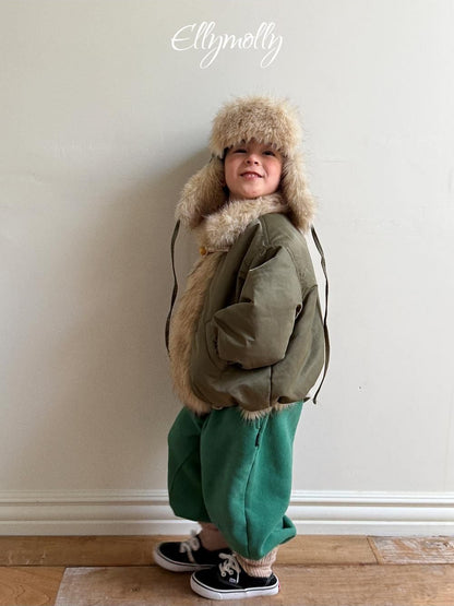 Eskimo Fur Ear Flap Padded Hat [Ellymolly]（2026Winter） 18