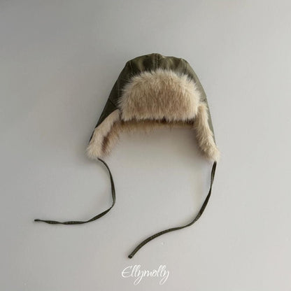 Eskimo Fur Ear Flap Padded Hat [Ellymolly]（2026Winter） 27