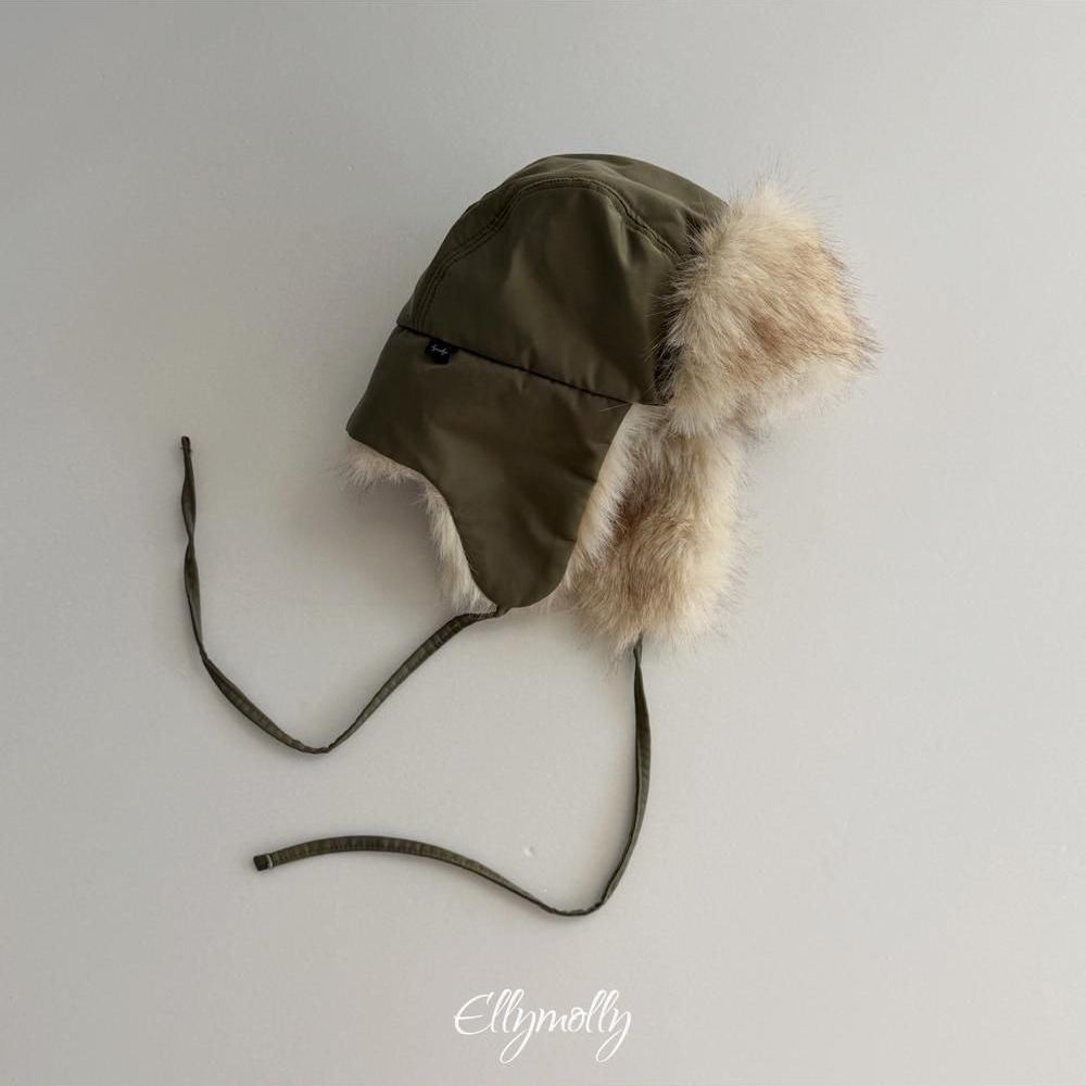 Eskimo Fur Ear Flap Padded Hat [Ellymolly]（2026Winter） 29