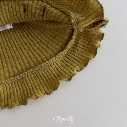 Wool Ribbed Halter Tank Top [Ellymolly]（2026Winter） 26