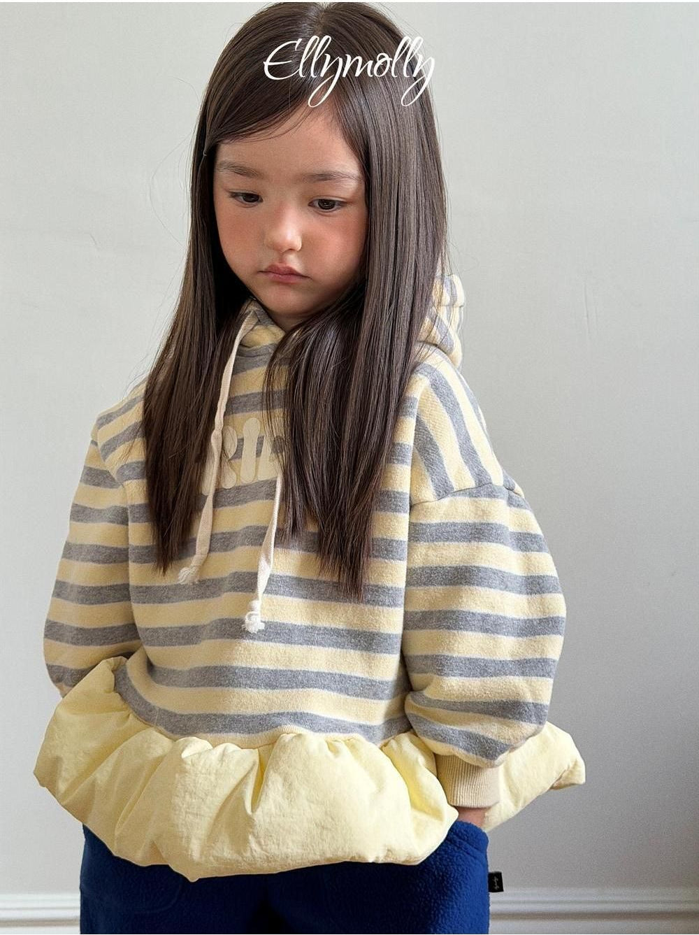 Bubble Mong Hooded Sweatshirt (Size Up Recommended) [Ellymolly]（2026Winter） 7