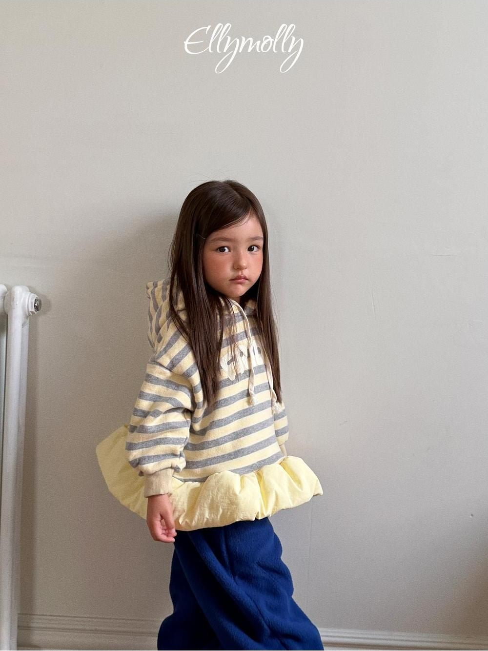 Bubble Mong Hooded Sweatshirt (Size Up Recommended) [Ellymolly]（2026Winter） 11