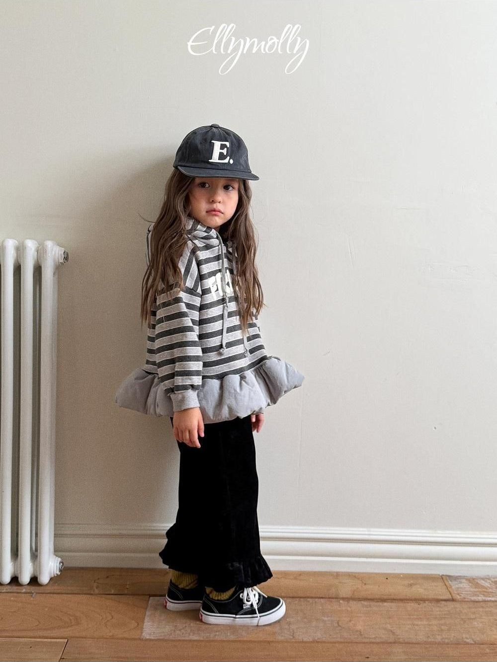 Bubble Mong Hooded Sweatshirt (Size Up Recommended) [Ellymolly]（2026Winter） 15