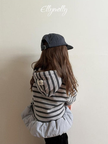 Bubble Mong Hooded Sweatshirt (Size Up Recommended) [Ellymolly]（2026Winter） 16