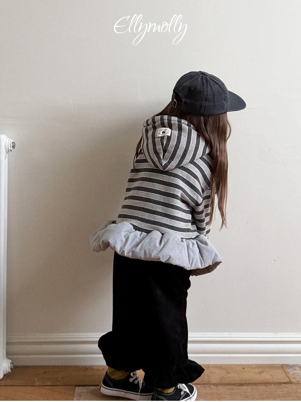 Bubble Mong Hooded Sweatshirt (Size Up Recommended) [Ellymolly]（2026Winter） 22