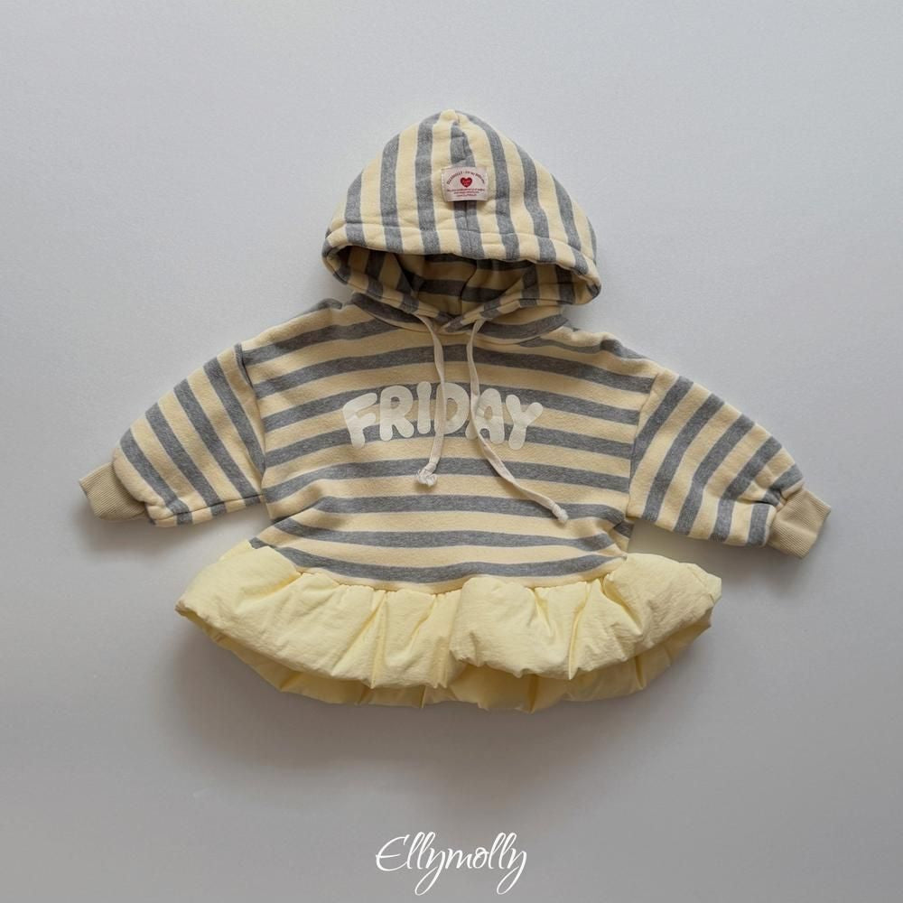 Bubble Mong Hooded Sweatshirt (Size Up Recommended) [Ellymolly]（2026Winter） 25