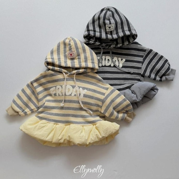 Bubble Mong Hooded Sweatshirt (Size Up Recommended) [Ellymolly]（2026Winter） 2