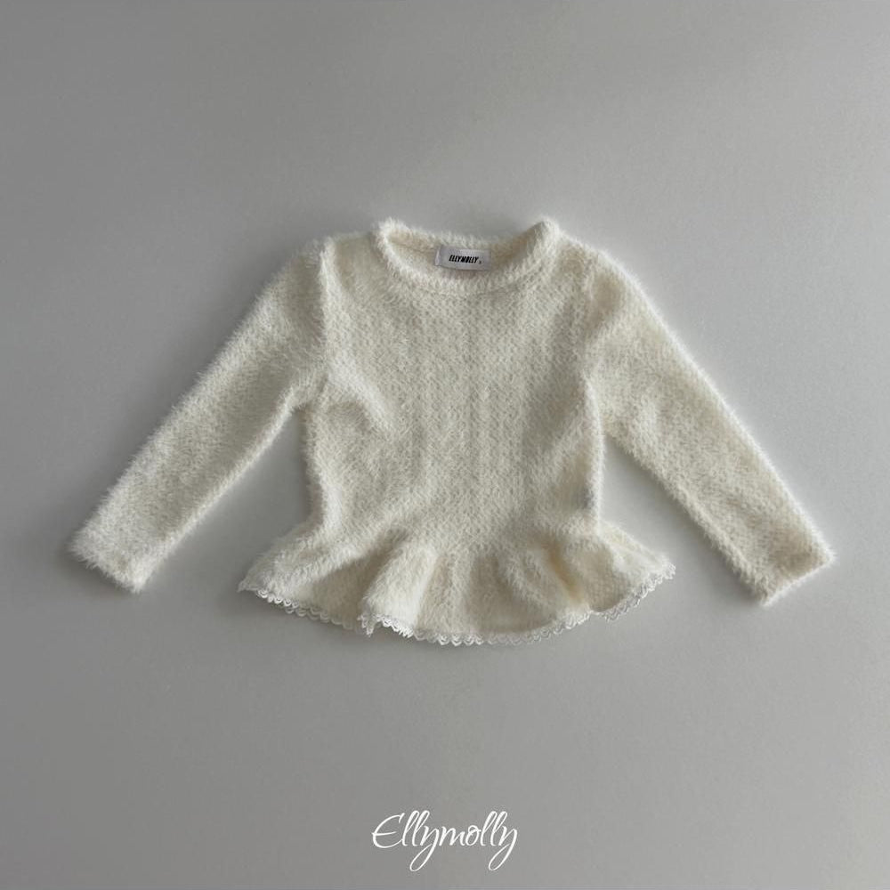 Snowflake Frill Tee [Ellymolly]（2026Winter） 23