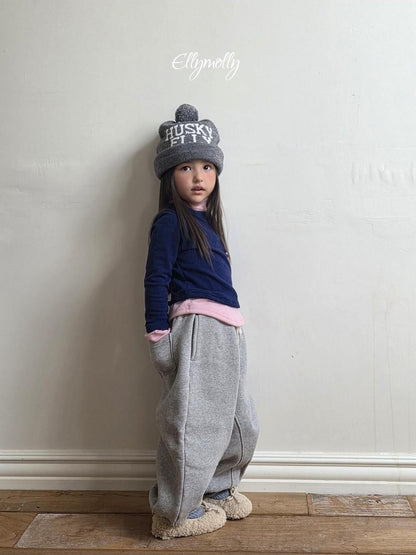Brushed Color Block Turtleneck Tee [Ellymolly]（2026Winter） 5