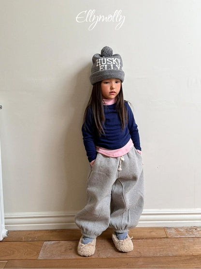 Brushed Color Block Turtleneck Tee [Ellymolly]（2026Winter） 10