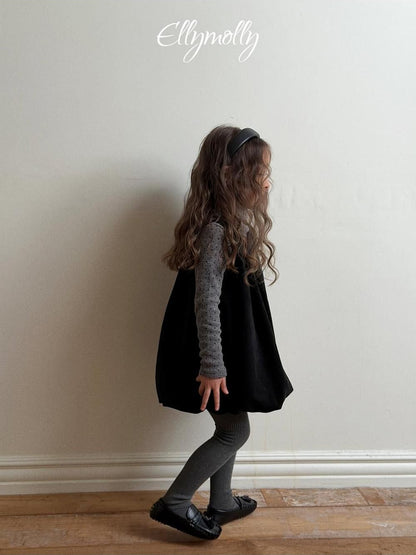 Dot Brushed Mock Neck Tee [Ellymolly]（2026Winter） 15