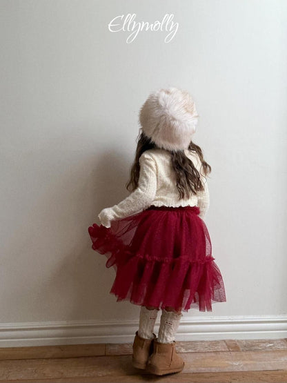 Meringue Knit Tee [Ellymolly]（2026Winter） 7
