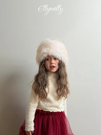 Meringue Knit Tee [Ellymolly]（2026Winter） 8