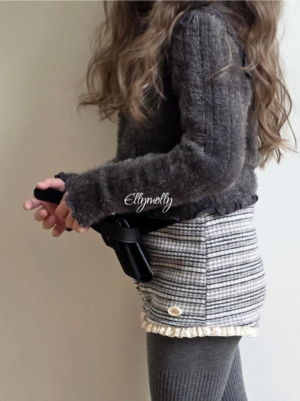 Meringue Knit Tee [Ellymolly]（2026Winter） 16