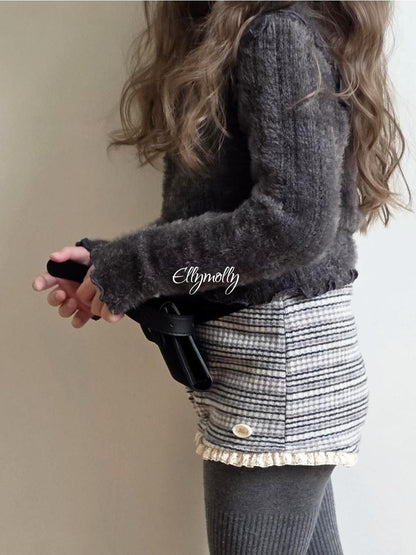 Meringue Knit Tee [Ellymolly]（2026Winter） 16