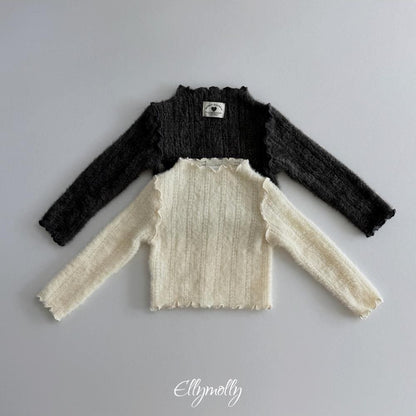Meringue Knit Tee [Ellymolly]（2026Winter） 17