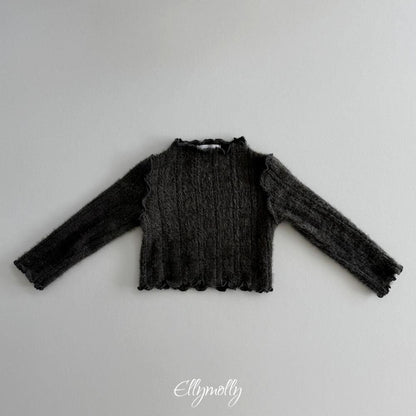 Meringue Knit Tee [Ellymolly]（2026Winter） 18