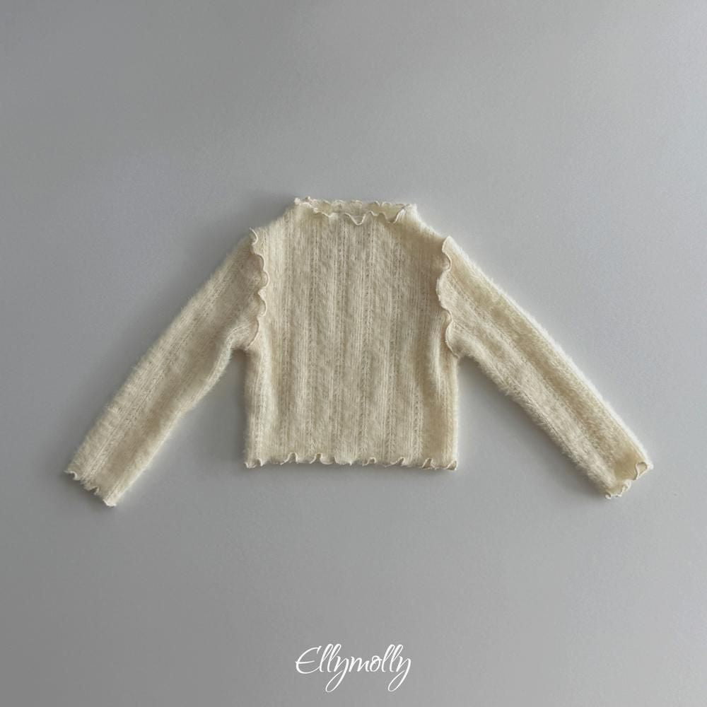 Meringue Knit Tee [Ellymolly]（2026Winter） 20