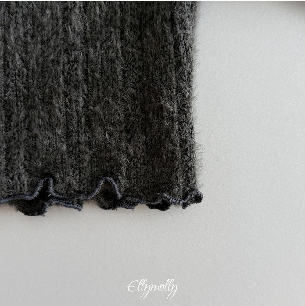 Meringue Knit Tee [Ellymolly]（2026Winter） 25