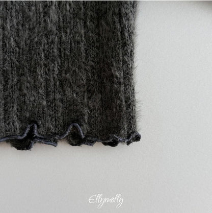 Meringue Knit Tee [Ellymolly]（2026Winter） 25
