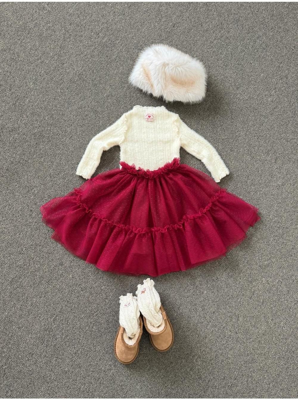 Meringue Knit Tee [Ellymolly]（2026Winter） 27