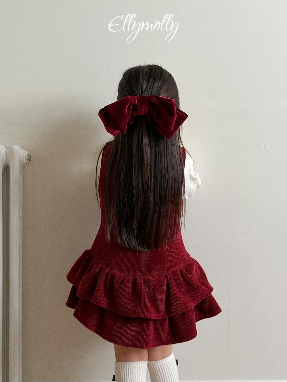 Snow Frill Dress [Ellymolly]（2026Winter） 5