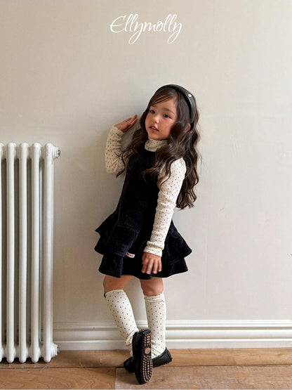 Snow Frill Dress [Ellymolly]（2026Winter） 10