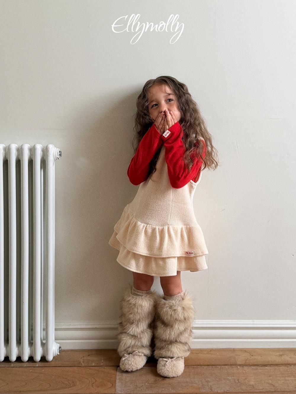 Snow Frill Dress [Ellymolly]（2026Winter） 17