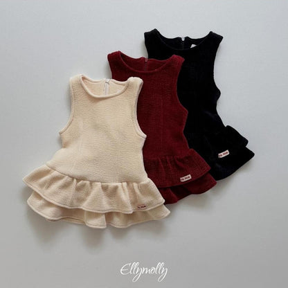Snow Frill Dress [Ellymolly]（2026Winter） 18