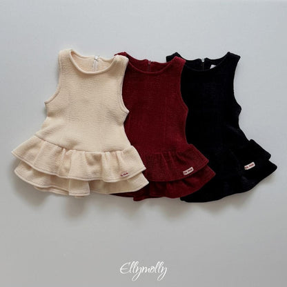 Snow Frill Dress [Ellymolly]（2026Winter） 19