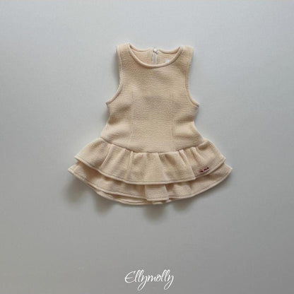 Snow Frill Dress [Ellymolly]（2026Winter） 21