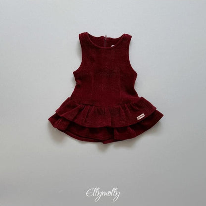 Snow Frill Dress [Ellymolly]（2026Winter） 22